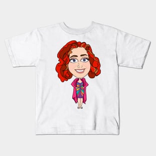 TCW in Svetlana Dress drawn by Dana Whissen Kids T-Shirt